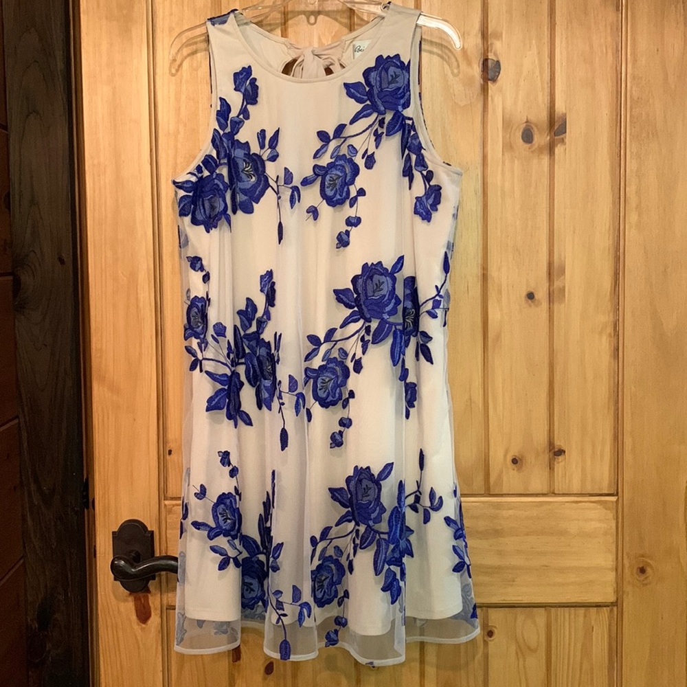 BEIGE by ECI Dress Sz L